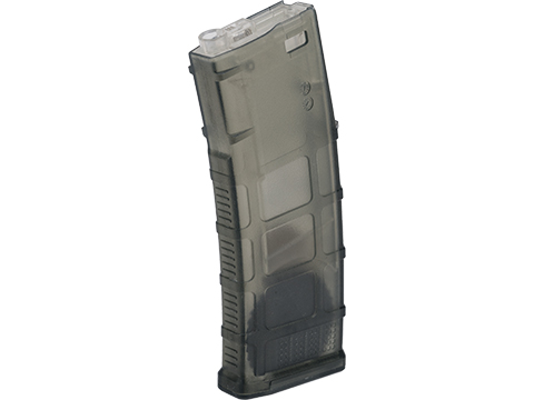 Avengers Polymer Magazine for M4/M16 Series Airsoft AEG Rifles (Color: Translucent Green / 370rd High-Cap)
