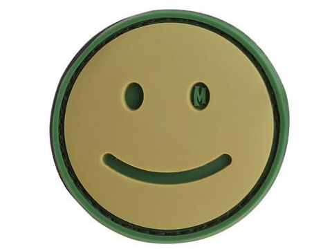 Maxpedition Happy Face PVC Morale Patch (Color: Arid)