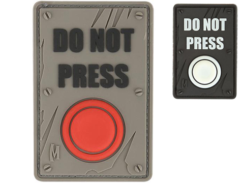 Maxpedition DO NOT PRESS PVC Morale Patch 