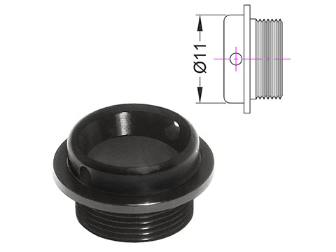 Maxx Model Hopup Chamber Inlet Adaptor (Model: OD11mm)