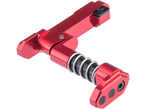 Maxx Model CNC Aluminum Advanced Magazine Release (Model: Style B / Red)