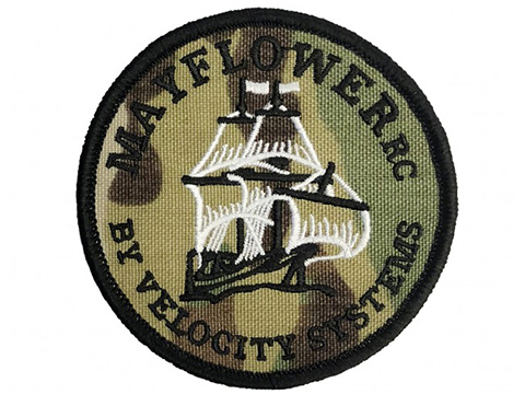 Mayflower RC by Velocity Systems Embroidered Hook & Loop Morale Patch (Color: Multicam)