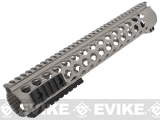 Troy Industries Licensed TRX Battle Rail for M4 Series AEG by Madbull Airsoft (Color: Dark Earth / 13)