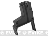 ICS Magazine Adapter for ICS Adaptive Airsoft AEG Drum Magazine - MP5 / Black