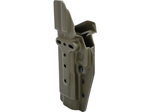 MC Kydex Airsoft Elite Series Pistol Holster for Glock 17/22/33 (Model: OD Green / No Attachment / Right Hand)