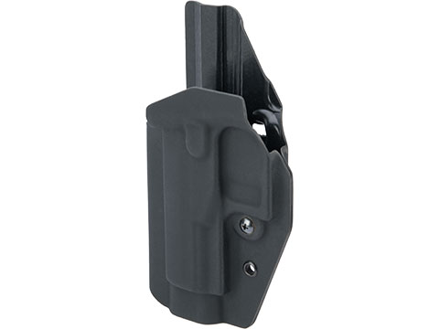 MC Kydex Airsoft Elite Series Pistol Holster for PPQ Pistols (Model: Black / No Attachment / Left Hand)