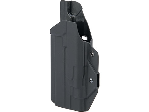 MC Kydex Airsoft Elite Series Pistol Holster for 1911 w/ TLR-1 Flashlight (Model: Black / No Attachment / Left Hand)