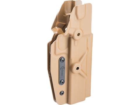 Milwaukee Custom Kydex Alpha Series Kydex Holster for Hi-CAPA Gas Airsoft Pistols (Color: Coyote Brown / Non-Lightbearing)