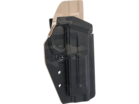 MC Kydex Airsoft Elite Series Pistol Holster for M9 (Model: Multicam Black / TEK-LOK Black / Right Hand)