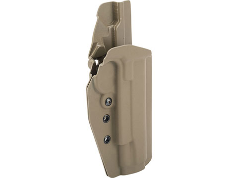 MC Kydex Airsoft Elite Series Pistol Holster for 1911 (Model: Flat Dark Earth / No Attachment / Right Hand)
