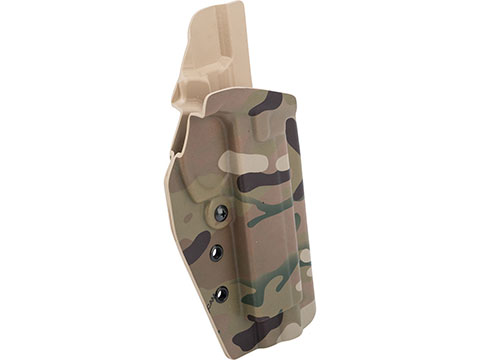 MC Kydex Airsoft Elite Series Pistol Holster for CZ SP-01 Shadow (Model: Multicam / No Attachment / Right Hand)