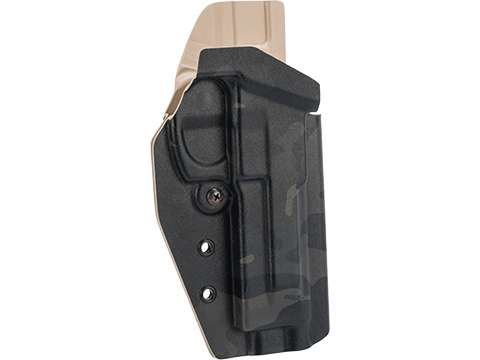 MC Kydex Airsoft Elite Series Pistol Holster for M9 (Model: Multicam Black / No Attachment / Right Hand)