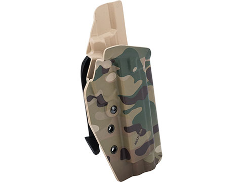 MC Kydex Airsoft Elite Series Pistol Holster for CZ SP-01 Shadow (Model: Multicam / MOLLE Mount / Right Hand)