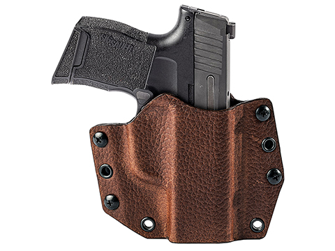 Mission First Tactical Leather Hybrid OWB Holster (Model: SIG Sauer P365)