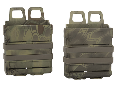 Avengers Fast Hard Shell Magazine Holster - 2x 7.62 X 51mm  Rifle Mag Configuration (Color: Kryptek Mandrake)