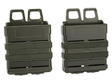 Avengers Fast Hard Shell Magazine Holster - 2x 7.62 X 51mm  Rifle Mag Configuration (Color: OD Green)