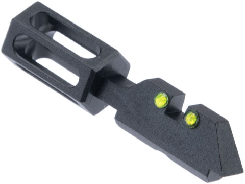 MITA CNC Aluminum Rear Sight w/ Cocking Handle for ISSC M22, SAI BLU, Lonewolf, & Compatible Gas Blowback Airsoft Pistol (Model: Type D)