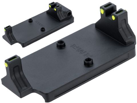 MITA RMR Mount Base for Elite Force / UMAREX GLOCK, ISSC M22, SAI BLU, Lonewolf, & Compatible Airsoft Gas Blowback Pistols 