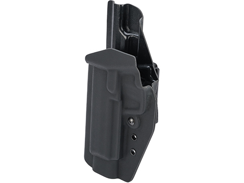 MC Kydex Airsoft Elite Series Pistol Holster for H&K HK45 (Model: Black / TEK-LOK Black / Left Hand)