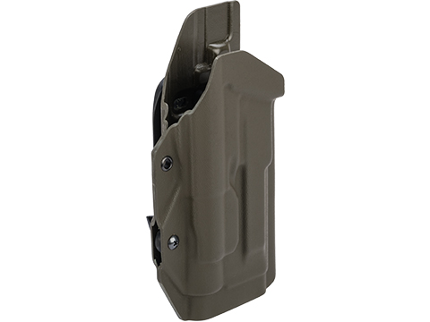MC Kydex Airsoft Elite Series Pistol Holster for M9A1 w/ TLR-1 Flashlight (Model: OD Green / MOLLE Mount / Right Hand)