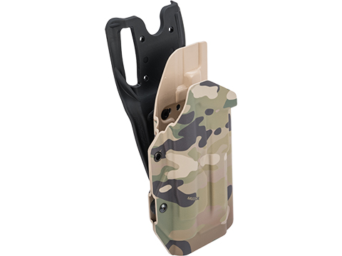 MC Kydex Airsoft Elite Series Pistol Holster for M9A1 w/ TLR-1 Flashlight (Model: Multicam / Duty Drop / Right Hand)