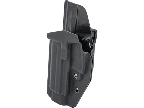 MC Kydex Airsoft Elite Series Pistol Holster for USP Compact (Model: Black / TEK-LOK Black / Left Hand)