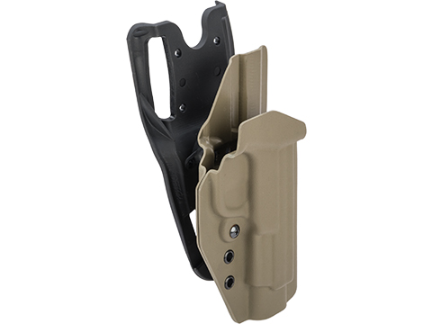 MC Kydex Airsoft Elite Series Pistol Holster for M&P 9 (Model: Flat Dark Earth / Duty Drop / Right Hand)