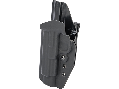 MC Kydex Airsoft Elite Series Pistol Holster for M&P 9 (Model: Black / TEK-LOK Black / Left Hand)