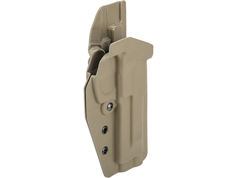 MC Kydex Airsoft Elite Series Pistol Holster for M9 (Model: Flat Dark Earth / No Attachment / Right Hand)