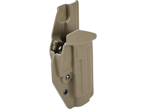 MC Kydex Airsoft Elite Series Pistol Holster for USP Compact (Model: Flat Dark Earth / No Attachment / Right Hand)