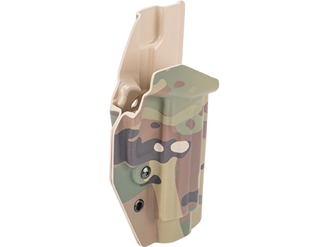 MC Kydex Airsoft Elite Series Pistol Holster for USP Compact (Model: Multicam / No Attachment / Right Hand)