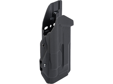 MC Kydex Airsoft Elite Series Pistol Holster for M9A1 w/ TLR-1 Flashlight (Model: Black / No Attachment / Right Hand)