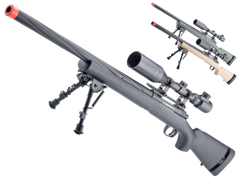 Modify MOD24 SPS Bolt Action Airsoft Sniper Rifle (Color: Tan)
