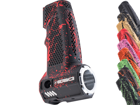 Monk Customs CNC Aluminum ESG Competitive Bulge Tank Grip for Wolverine Regulators 