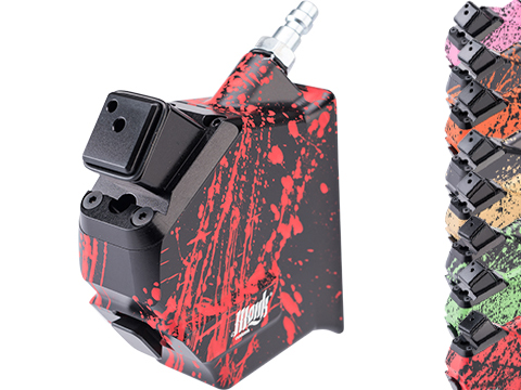 Monk Customs CNC HPA to M4 Magazine Angled M-Adapter for AAP-01 Gas Blowback Airsoft Pistols 