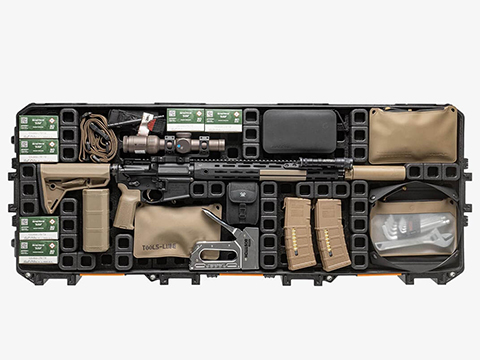 Magpul DAKA GRID Case Organizer for Pelican Vault Tactical Rifle Cases (Model: V730)