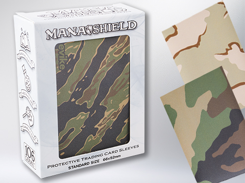 Mana Shield x Evike.com Exclusive 106ct Standard Sized Camo Deck Protector Card Sleeves 