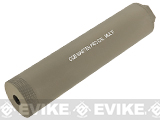 CQB Master High Speed 150mm Mock Silencer Barrel Extension (14mm- & 14mm+) - Dark Earth