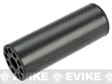 King Arms Carbon Fiber Airsoft Mock Silencer / Barrel Extension for 16mm Kriss Vector