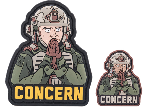 Mil-Spec Monkey Concern PVC Morale Patch (Color: Full Color)