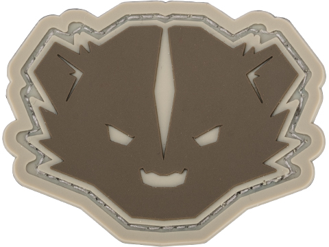 Mil-Spec Monkey Kit Badger Logo PVC Morale Patch (Color: Arid)