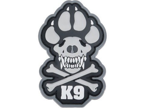 Mil-spec Monkey K9 PVC Moral Patch (Color: Urban)