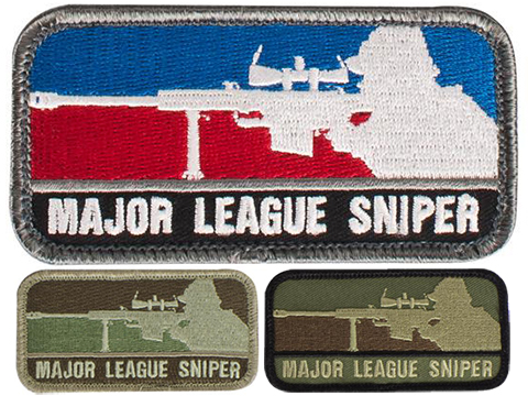 Mil-Spec Monkey Major League Sniper Hook and Loop Patch (Color: Arid)