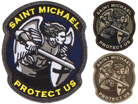 Mil-Spec Monkey Saint-M Modern Hook and Loop Patch 