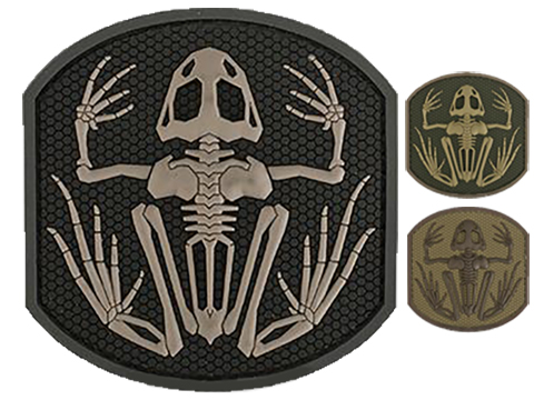 Mil-Spec Monkey Skull Frog PVC Morale Patch 