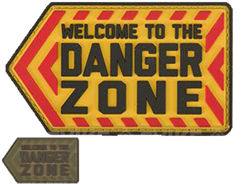 Mil-Spec Monkey Danger Zone PVC Morale Patch (Color: Full Color)