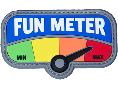 Mil-Spec Monkey Fun Meter PVC Morale Patch (Color: Full Color)