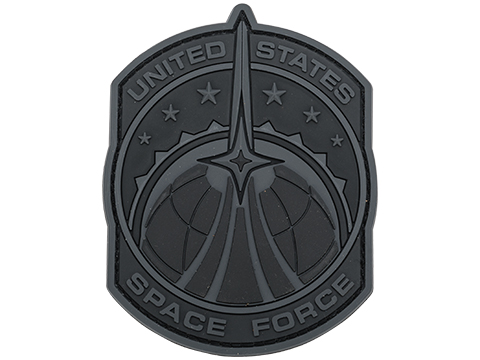 Mil-Spec Monkey Space Force PVC Morale Patch (Color: DarkOps)