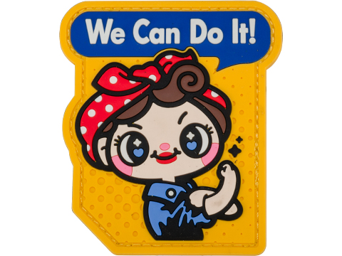 Mil-Spec Monkey We Can Do It Cute PVC Morale Patch (Color: Full Color)