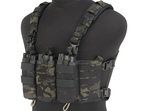 Mission Spec MagRack 5 5.56mm Chest Rig and Rack Strap Package (Harness: Enhanced / Multicam Black)